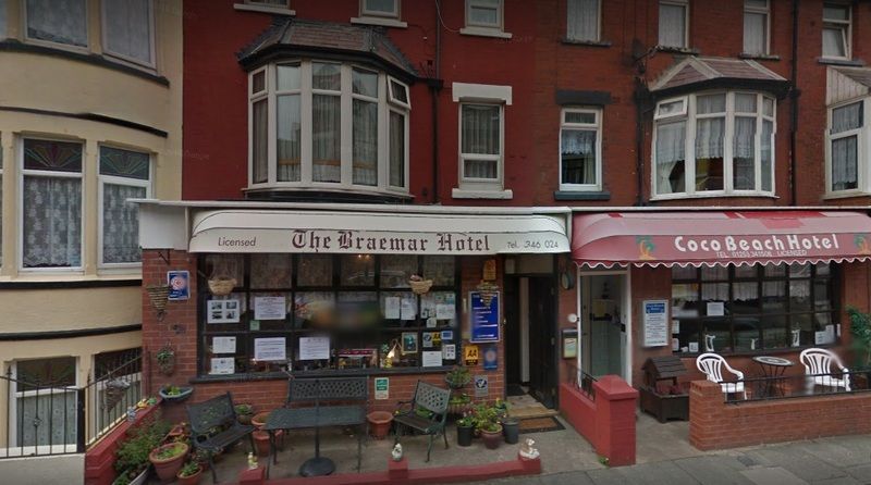 The Braemar Apartment Blackpool Exterior photo